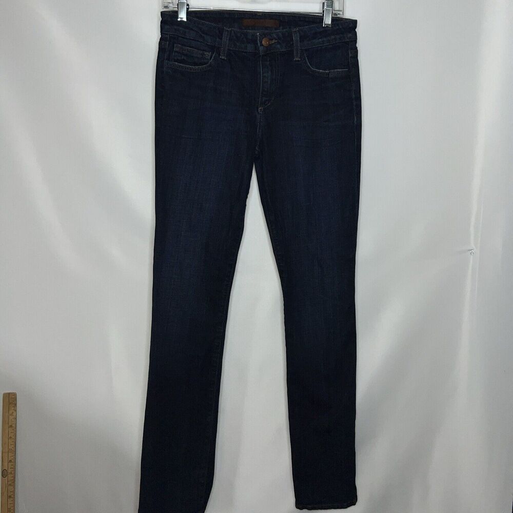 Joe's Jeans W 29 Curvy Bootcut Dixie Denim Jeans Dark Wash 29x33 Excellent